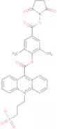 2',6'-Dimethylcarbonylphenyl-10-sulfopropylacridinium-9-carboxylate 4'-NHS ester