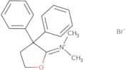 N,N-Dimethyl-(tetrahydro-3,3 diphenyl-2-furilidine)ammonium bromide