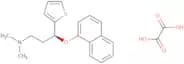 S-(+)-N,N-Dimethyl-3-(1-naphthalenyloxy)-3-(2-thienyl)-1-propanamine oxalate