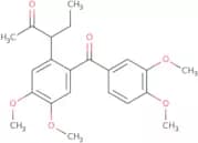3-(2-(3,4-Dimethoxybenzoyl)-4,5-dimethoxyphenyl)pentan-2-one