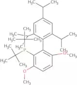 2-(Di-tert-butylphosphino)-2',4',6'- triisopropyl-3,6-dimethoxy-1,1'-biphenyl