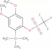 4,5-Dimethoxy-2-(trimethylsilyl)phenyl trifluoromethanesulfonate