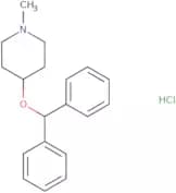 4-Diphenylmethoxy-1-methylpiperidine hydrochloride
