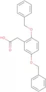 2,5-Dibenzyloxyphenylacetic acid