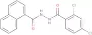 1-(2,4-Dichlorobenzoyl)-2-(1-naphthoyl)hydrazine