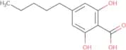2,6-Dihydroxy-4-pentylbenzoic acid