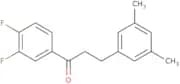 1-(3,4-Difluorophenyl)-3-(3,5-dimethylphenyl)-1-propanone