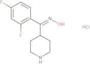 2,4-Difluorophenyl-(4-piperidinyl)methanone oxime hydrochloride