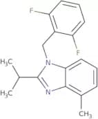 1-[(2,6-Difluorophenyl)Methyl]-4-Methyl-2-Propan-2-Ylbenzimidazole