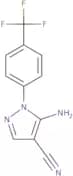 5-Amino-1-[4-(trifluoromethyl)phenyl]-1H-pyrazole-4-carbonitrile
