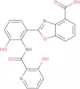 2-(3-Hydroxy-2-(3-hydroxypicolinamido)phenyl)benzo[D]oxazole-4-carboxylic acid