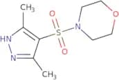 4-[(3,5-Dimethyl-1H-pyrazol-4-yl)sulfonyl]morpholine
