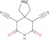 4,4-Diethyl-2,6-dioxopiperidine-3,5-dicarbonitrile