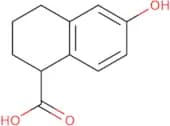 6-Hydroxy-1,2,3,4-tetrahydronaphthalene-1-carboxylic acid