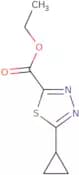 Ethyl 5-cyclopropyl-1,3,4-thiadiazole-2-carboxylate