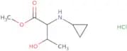 Methyl (2S,3R)-2-(cyclopropylamino)-3-hydroxybutanoate hydrochloride