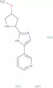 3-{2-[(2S,4R)-4-Methoxypyrrolidin-2-yl]-1H-imidazol-4-yl}pyridine trihydrochloride