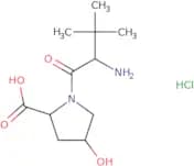 (2S,4R)-1-[(2S)-2-Amino-3,3-dimethylbutanoyl]-4-hydroxypyrrolidine-2-carboxylic acid hydrochloride