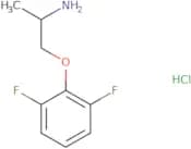 (2R)-1-(2,6-Difluorophenoxy)propan-2-amine hydrochloride