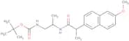 tert-Butyl N-[(2R)-2-[(2S)-2-(6-methoxynaphthalen-2-yl)propanamido]propyl]carbamate