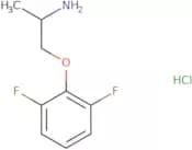 (2S)-1-(2,6-Difluorophenoxy)propan-2-amine hydrochloride