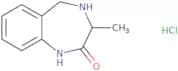 3-Methyl-2,3,4,5-tetrahydro-1H-1,4-benzodiazepin-2-one hydrochloride