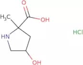 4-Hydroxy-2-methylpyrrolidine-2-carboxylic acid hydrochloride