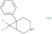 7,7-Difluoro-6-phenyl-3-azabicyclo[4.1.0]heptane hydrochloride
