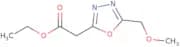 Ethyl 2-[5-(methoxymethyl)-1,3,4-oxadiazol-2-yl]acetate