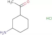 1-(3-Aminocyclohexyl)ethan-1-one hydrochloride