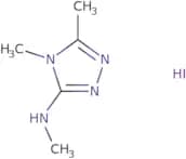 N,4,5-Trimethyl-4H-1,2,4-triazol-3-amine hydroiodide