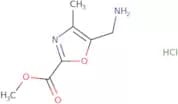 Methyl 5-(aminomethyl)-4-methyl-1,3-oxazole-2-carboxylate hydrochloride