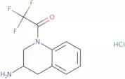 1-(3-Amino-1,2,3,4-tetrahydroquinolin-1-yl)-2,2,2-trifluoroethan-1-one hydrochloride