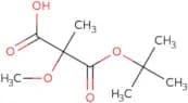 3-(tert-Butoxy)-2-methoxy-2-methyl-3-oxopropanoic acid