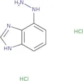 7-Hydrazinyl-1H-1,3-benzodiazole dihydrochloride