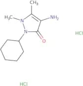 4-Amino-2-cyclohexyl-1,5-dimethyl-2,3-dihydro-1H-pyrazol-3-one dihydrochloride