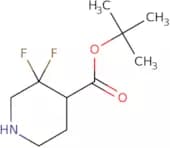 tert-Butyl 3,3-difluoropiperidine-4-carboxylate