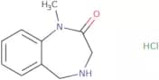 1-Methyl-2,3,4,5-tetrahydro-1H-1,4-benzodiazepin-2-one hydrochloride