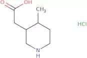 2-(4-Methylpiperidin-3-yl)acetic acid hydrochloride