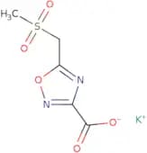 Potassium 5-(methanesulfonylmethyl)-1,2,4-oxadiazole-3-carboxylate