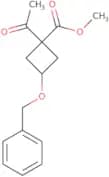 Methyl 1-acetyl-3-(benzyloxy)cyclobutane-1-carboxylate