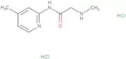2-(Methylamino)-N-(4-methylpyridin-2-yl)acetamide dihydrochloride