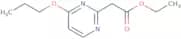 Ethyl 2-(4-propoxypyrimidin-2-yl)acetate