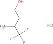 3-Amino-4,4,4-trifluorobutan-1-ol hydrochloride