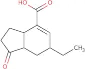 6-Ethyl-1-oxo-2,3,3a,6,7,7a-hexahydroindene-4-carboxylic acid