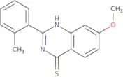 7-Methoxy-2-(2-methylphenyl)quinazoline-4-thiol