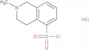 2-Methyl-1,2,3,4-tetrahydroisoquinoline-5-sulfonyl chloride hydrochloride