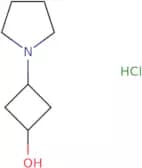 3-(Pyrrolidin-1-yl)cyclobutan-1-ol hydrochloride