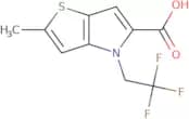 2-Methyl-4-(2,2,2-trifluoroethyl)-4H-thieno[3,2-b]pyrrole-5-carboxylic acid