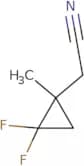 2-(2,2-Difluoro-1-methylcyclopropyl)acetonitrile